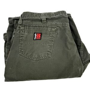 Wrangler Green Cargo Shorts Durable Outdoor Style